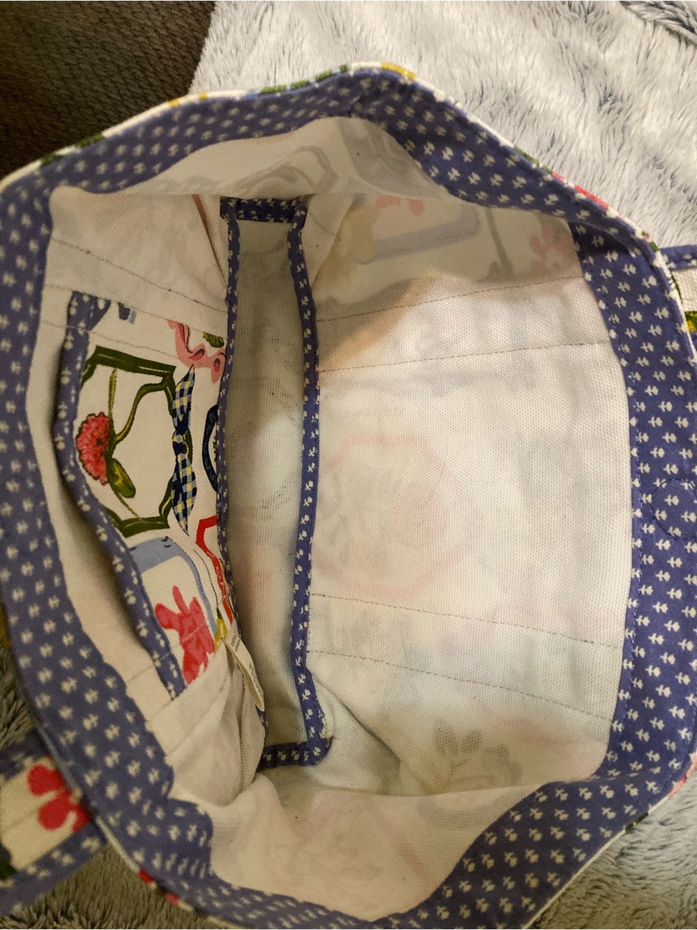 Vera Bradley x Anthropologie Floral Patchwork MINI Tote - Multicolor - Picture 3 of 4
